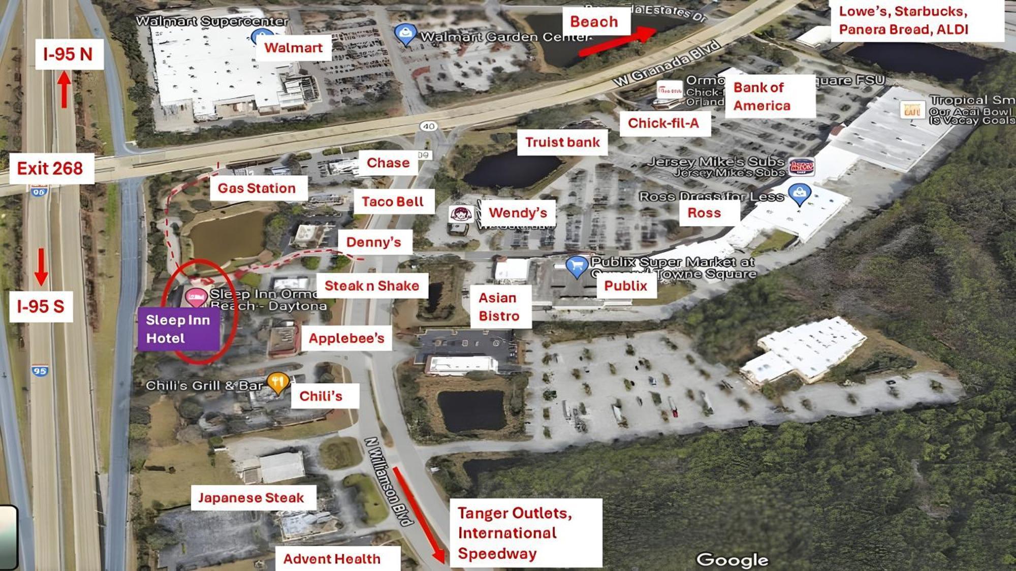 Sleep Inn Ormond Beach - Daytona Экстерьер фото